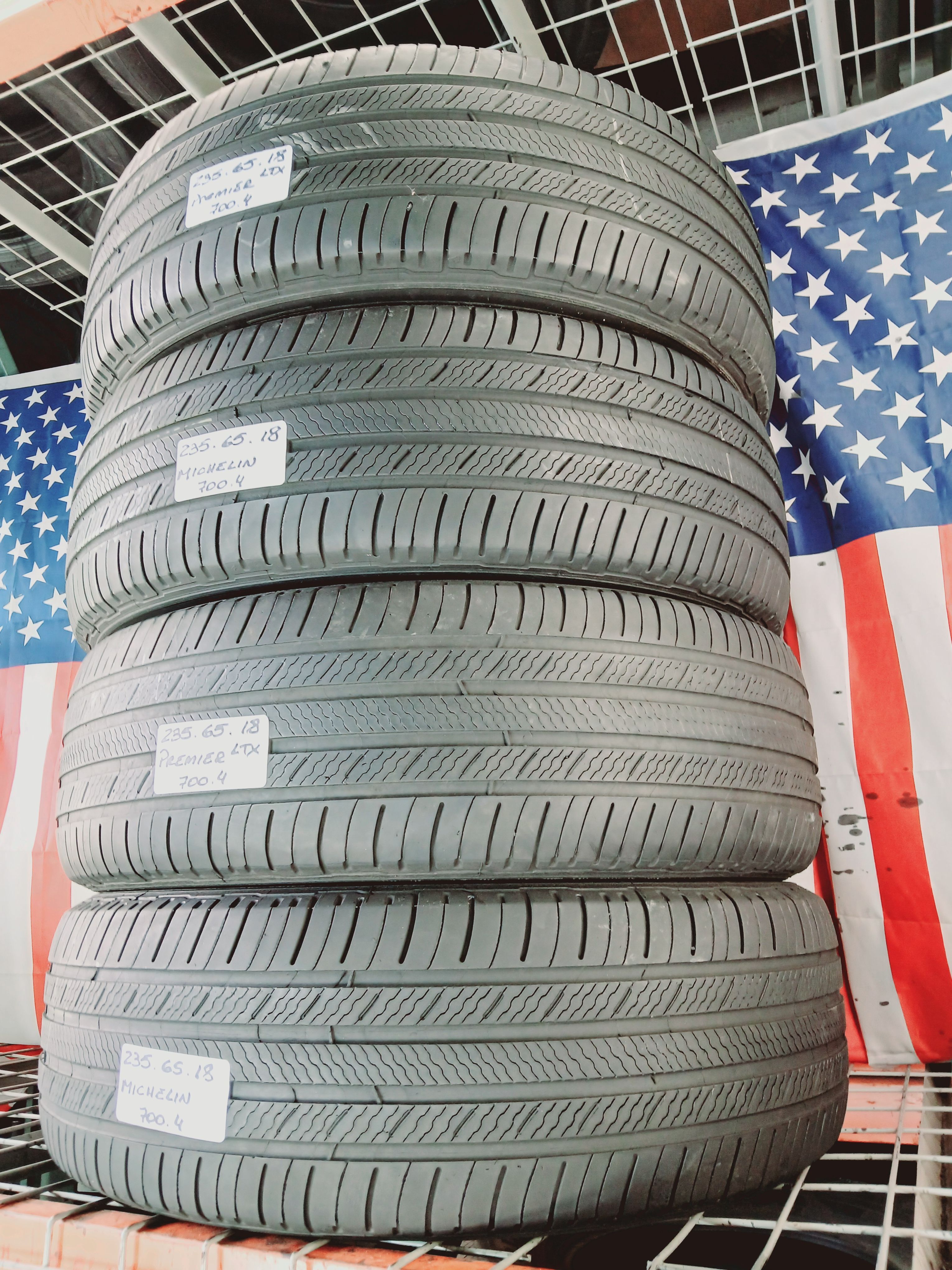 P235/65R18 MICHELIN PREMIER LTX A/S 235/65R18 USED TIRES SET ALLL ...