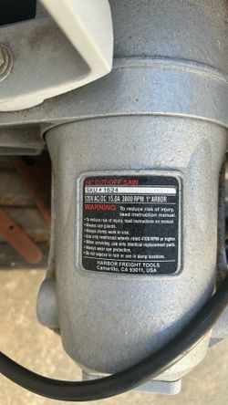 Cut off saw