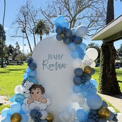 Baby Hercules Balloon Set Up 