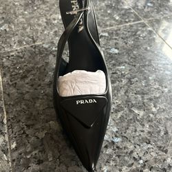 Prada Slingback Heels Size 8.5