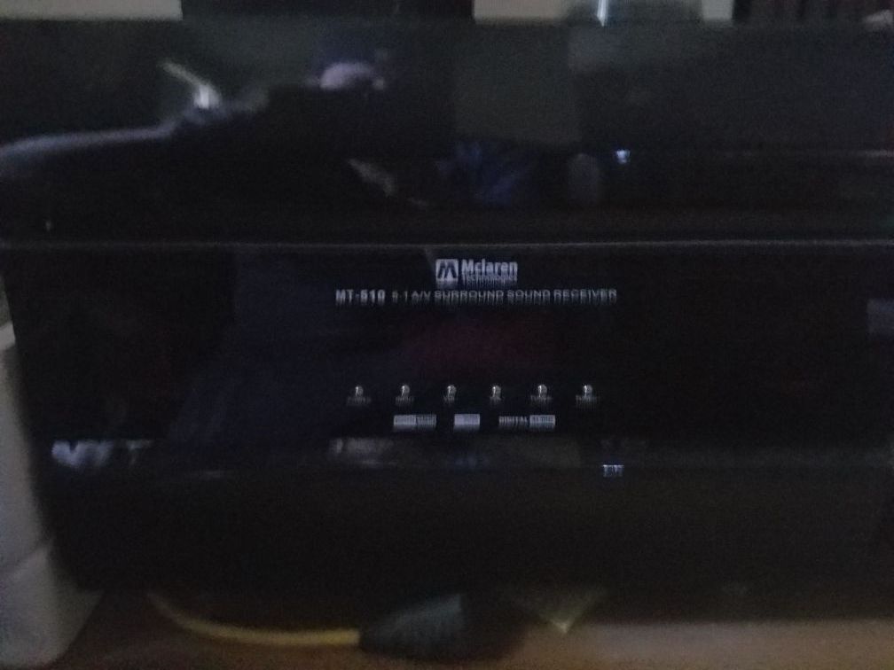 McLaren Technologies MT-510 5.1 Surround Sound Home Theater System