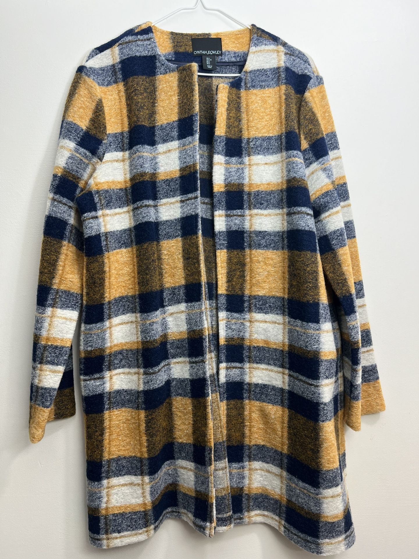 Cynthia Rowley Cardigan Coat NWOT size: L