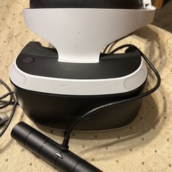 PS4 VR headset and Camera