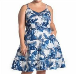 City chic floral dress