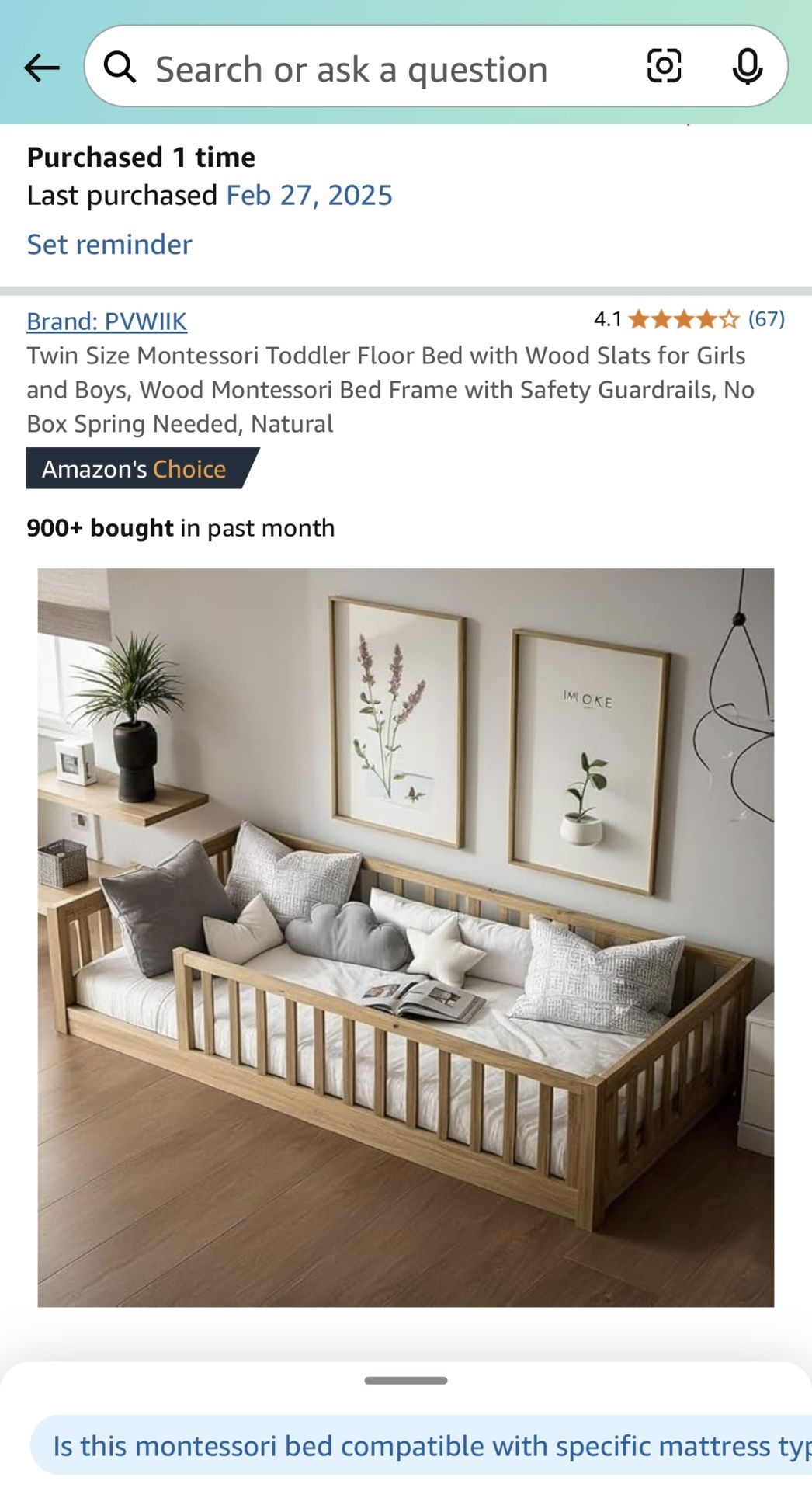 Twin Bed Frame