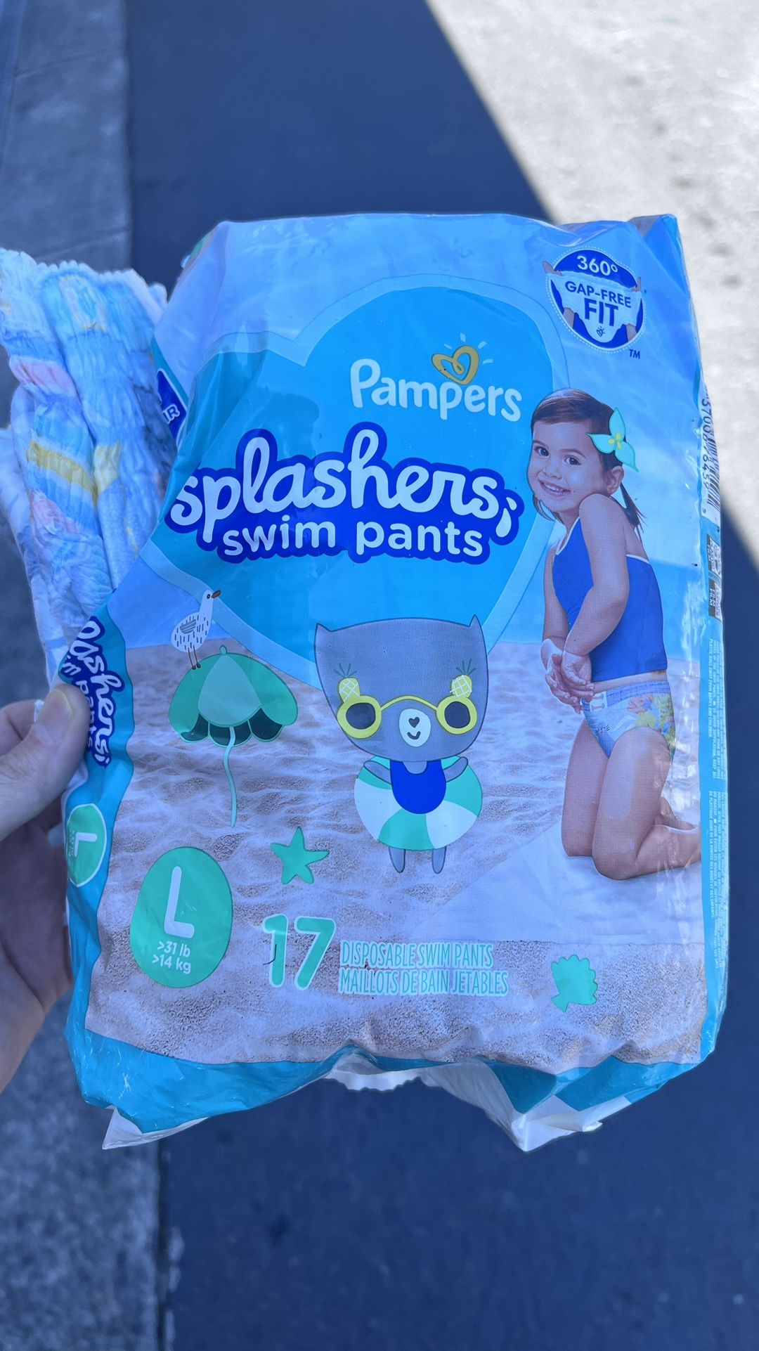 Pampers Swim Diapers Size Large (31 Pounds & Up)