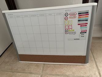 Two magnetic boards