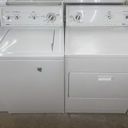 Kenmore Set Washer And Dryer Electric Good Condition We Delivery With 90 Day Warranty