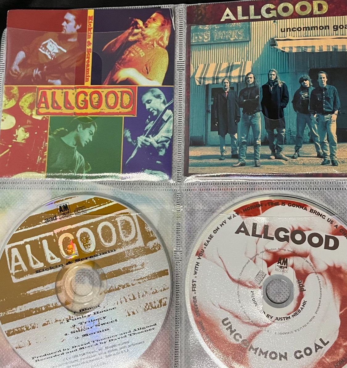 Soulhat And Allgood 4CD Collection Great collection of songs. Includes 4 CDs and album notes and art. No plastic gem boxes. In CD sleeve. I can mix a