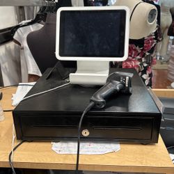 Register Drawer Stand Scanner