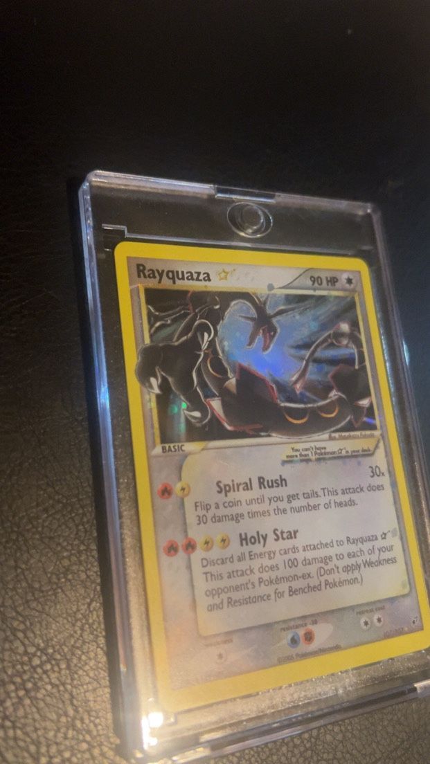 Pokemon Gold Star Rayquazza