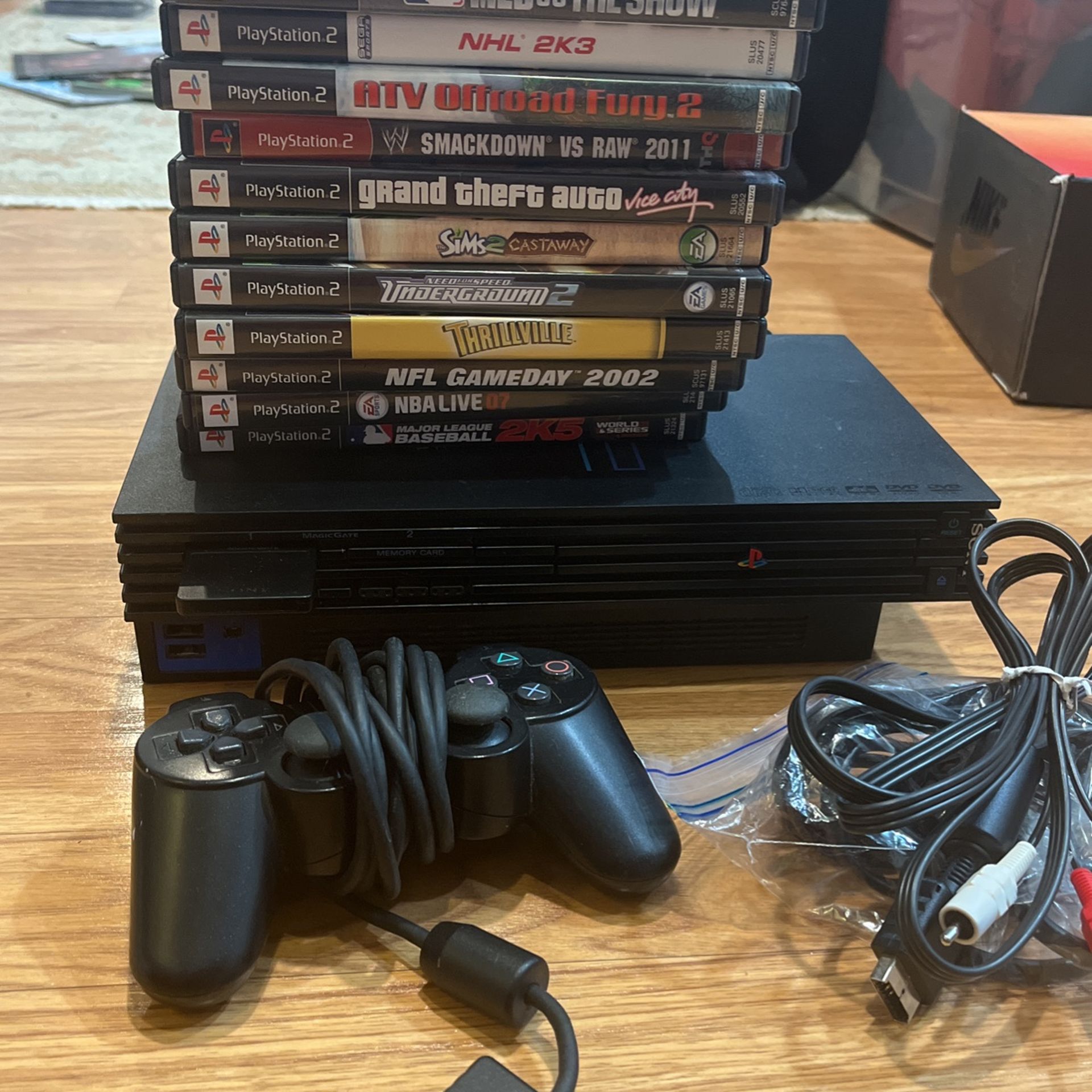Ps2 Bundle With Games!