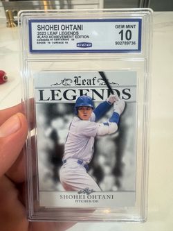 Shohei Ohtani GEM MINT 10 CCG