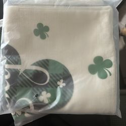 St Patrick’s Day linen pillowcase(s) for sofas and garden flag
