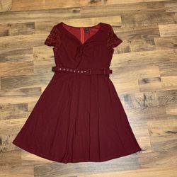 Burgundy Dress Size Medium 