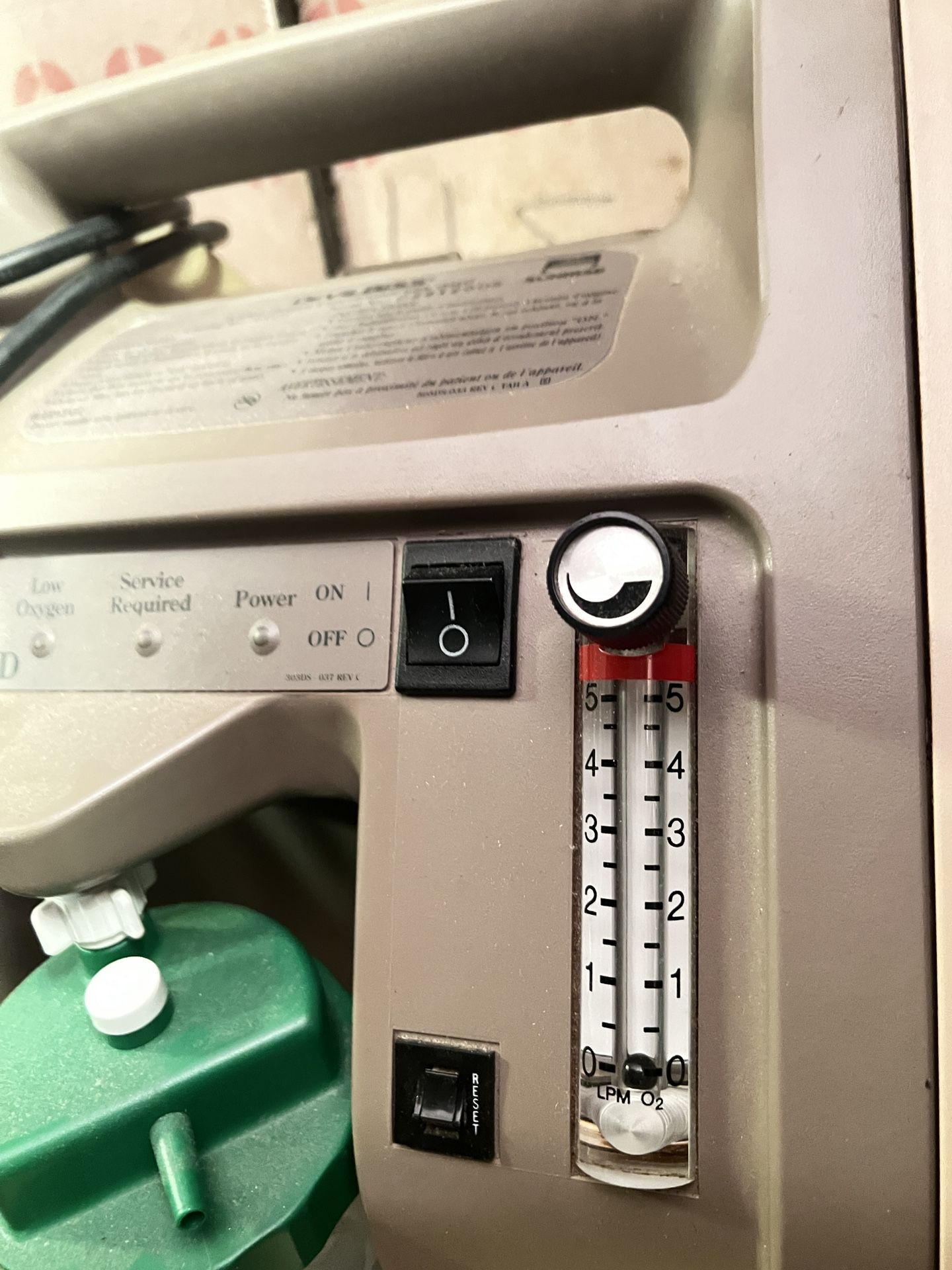 DeVilbiss 5 Liter Oxygen Concentrator