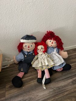 RAGGEDY ANN AND ANDY SET