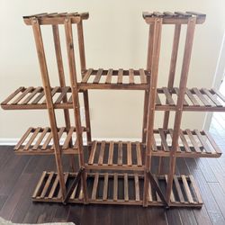 Wooden Plant Stand
