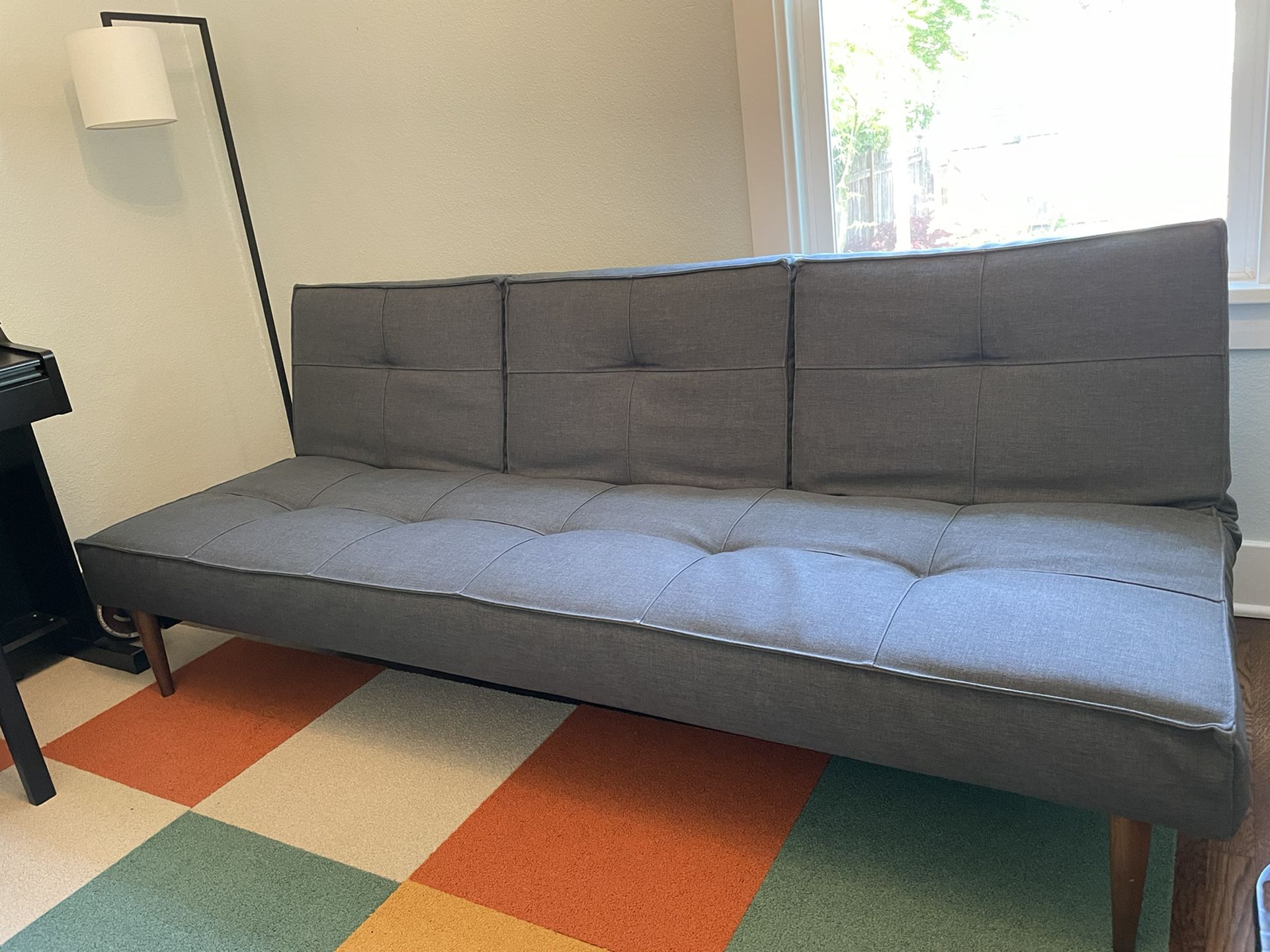 Room & Board Gray Sleeper Sofa