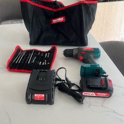 Hychika Cordless Drill Driver Kit