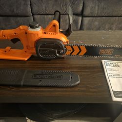 Black and decker chain saw 14inch