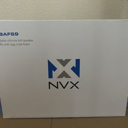 NVX Foldable Silicone 6" x 9" Speaker Baffle with Egg Crate Foam