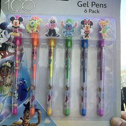 Disney Gel Pens Six Pack