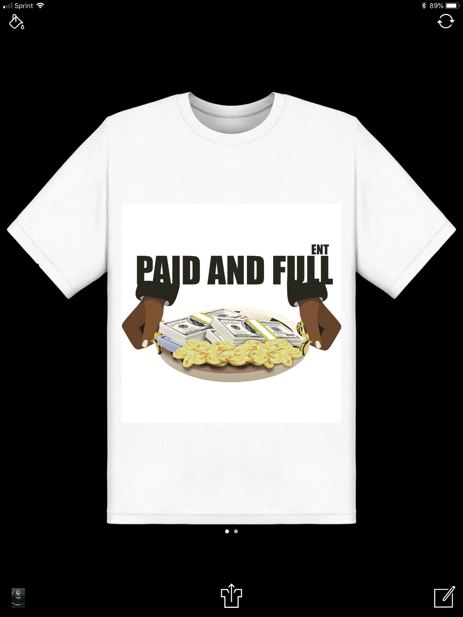 Paid And Full T-shirt