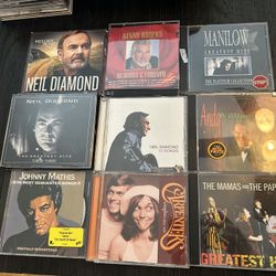 CD's bundle: Neil Diamond, Kenny Rogers, Manilow, Carpenters, Mamas & Papas, Andy Williams 