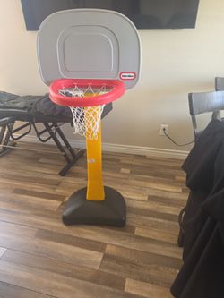 Kids basketball ball hoop little tikes.