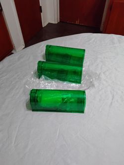 Green Plastic Live Mouse Traps – Set of 3. Catch and release. 1 new all for