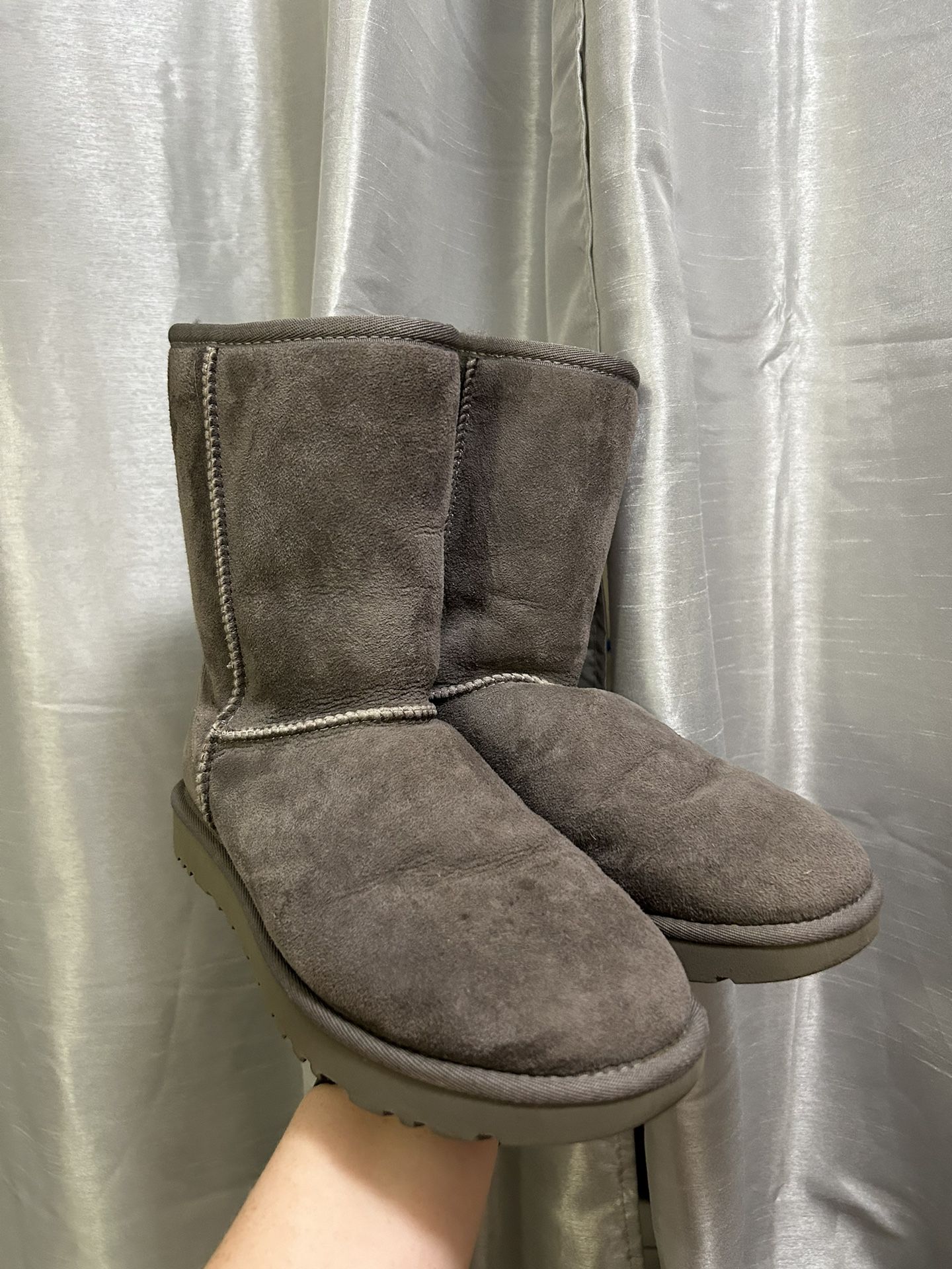 Gray Ugg Boots - Size 8