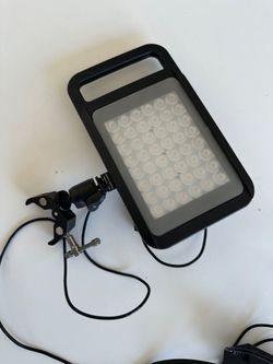 Manfrotto Lykos Bi-Color LED Light + Power Adapter, Ball Head & Super Clamp