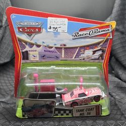 Rare Disney Pixar Cars Tank Coat No. 36 Pit Race Off 