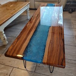 Resin Coffee Table 