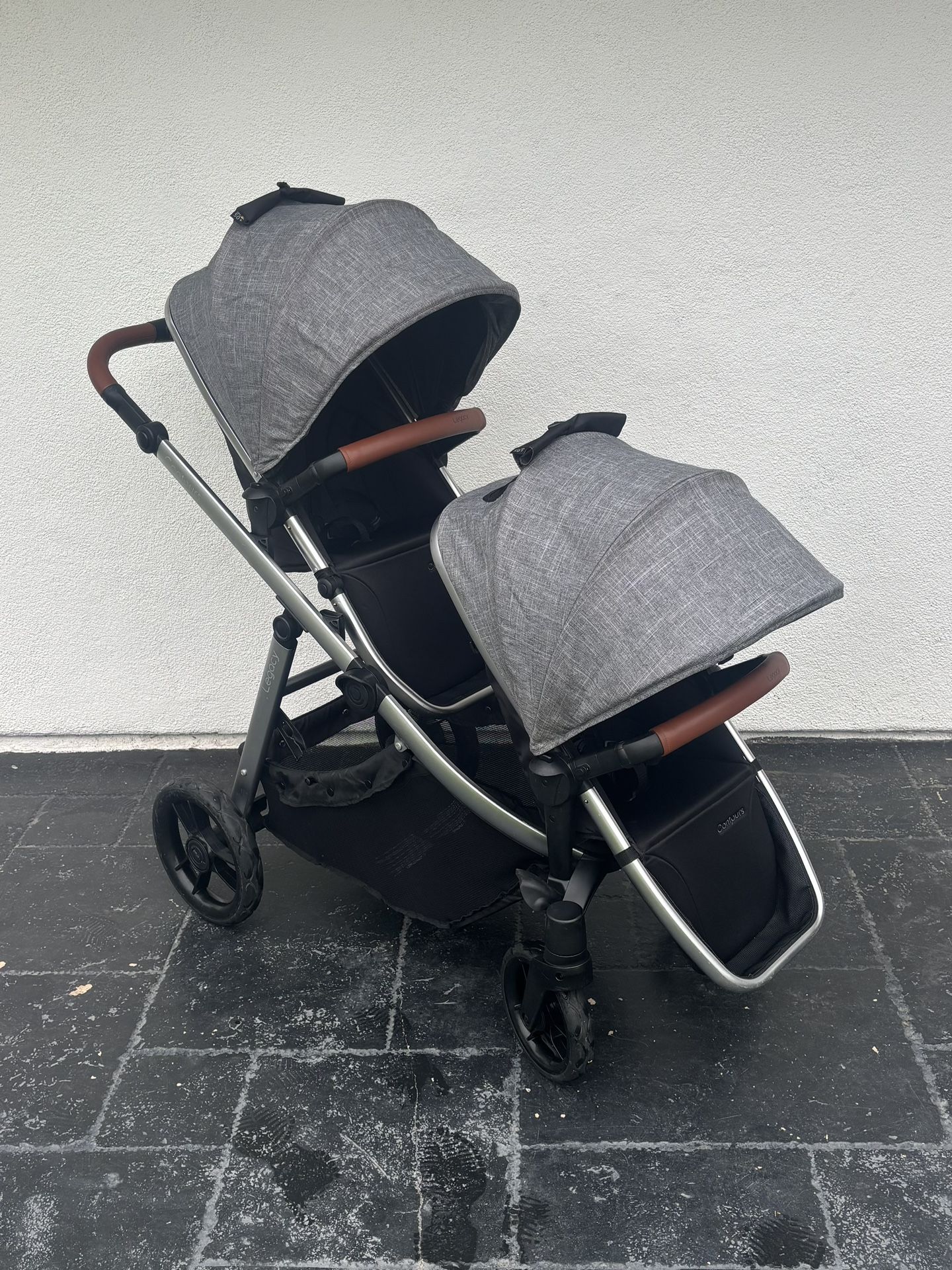 CONTOURS LEGACY DOUBLE STROLLER!!