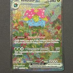 Pokemon Venusaur EX 151 SIR