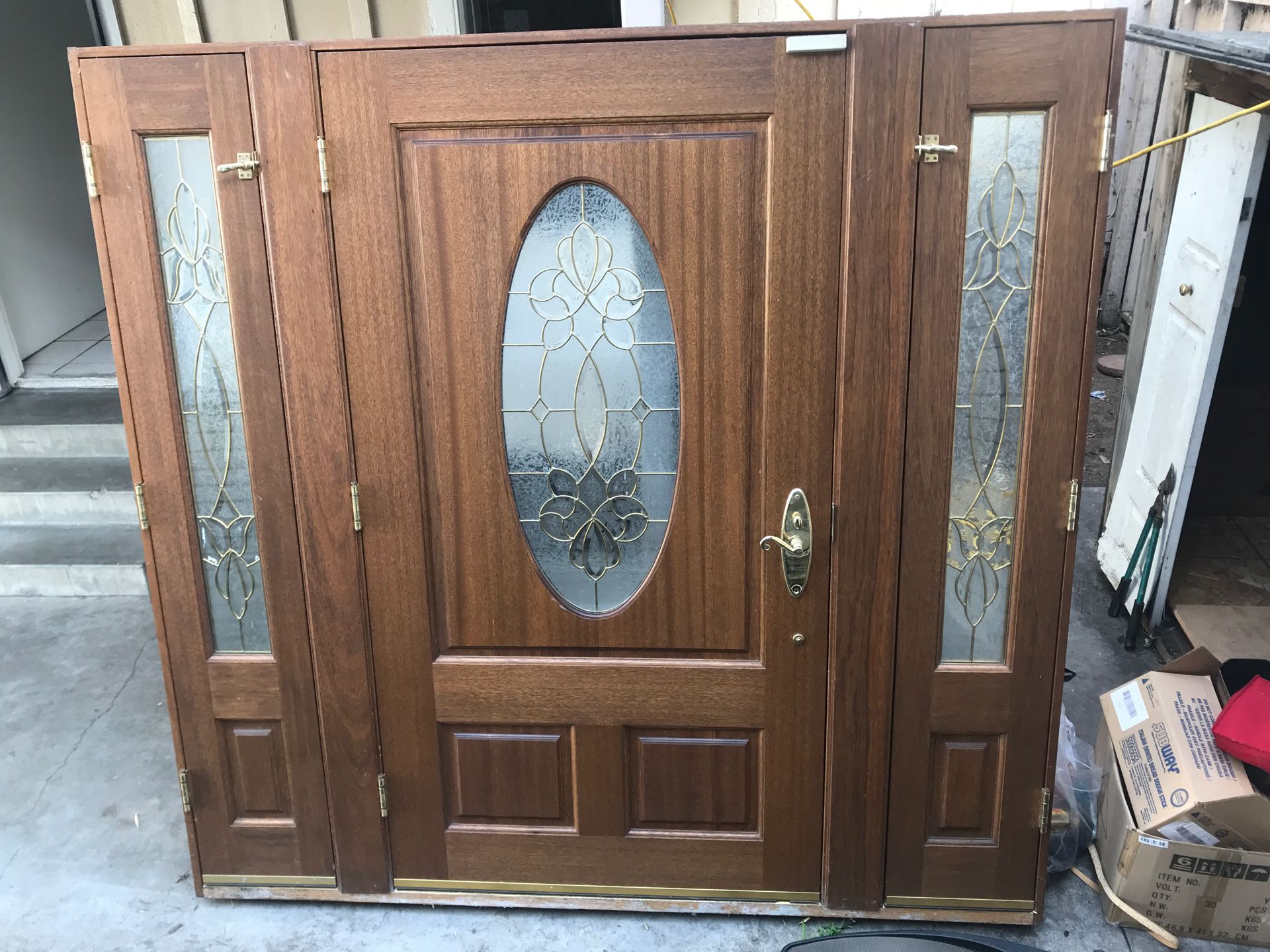 Semi new door