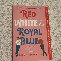 Red, white & royal blue - Casey McQuiston