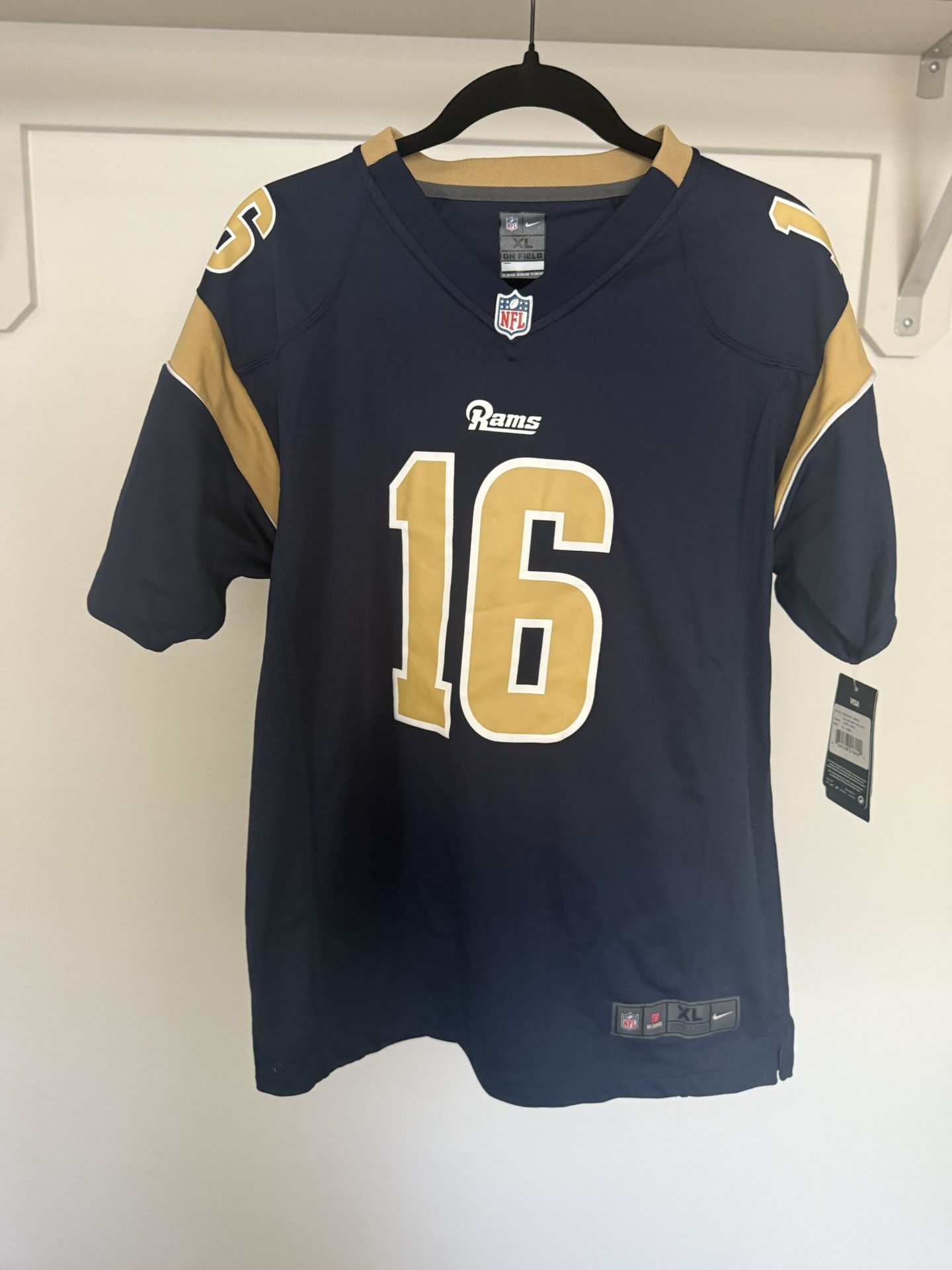 Jared Goff #16 Rams Youth XL Jersey (NWT - Daniel Drop)