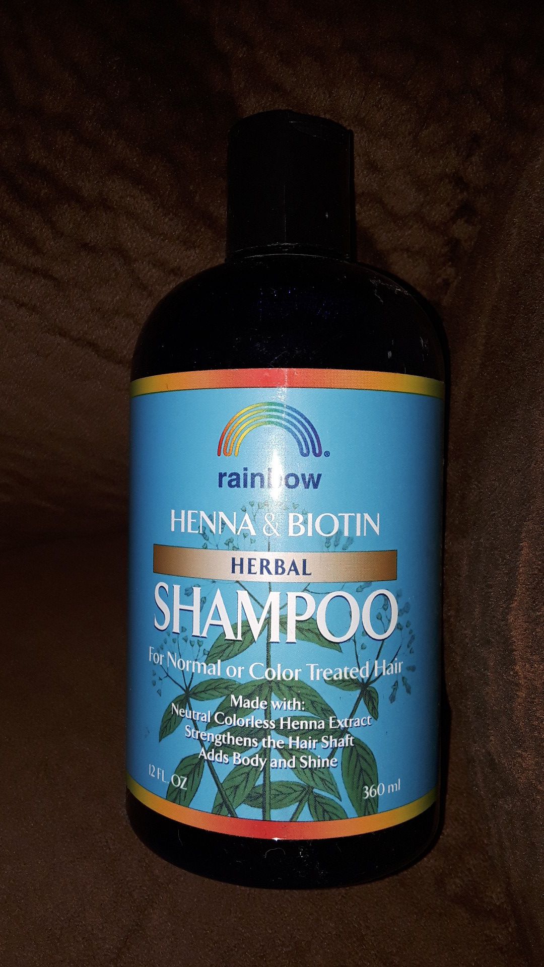 Henna & Biotin shampoo