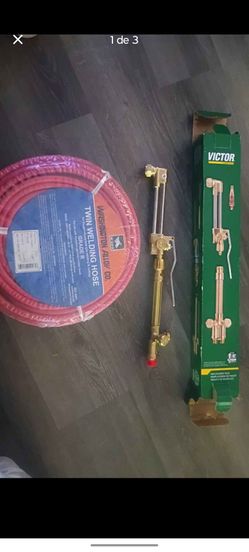 Victor Cutting Torch and Welding Hose Set