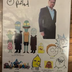 Real Justin Roiland Signature