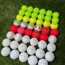 47 Premium Mix Golf Balls – Good Condition
