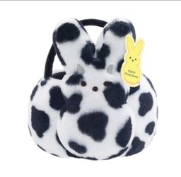 Basket candies peeps white and black