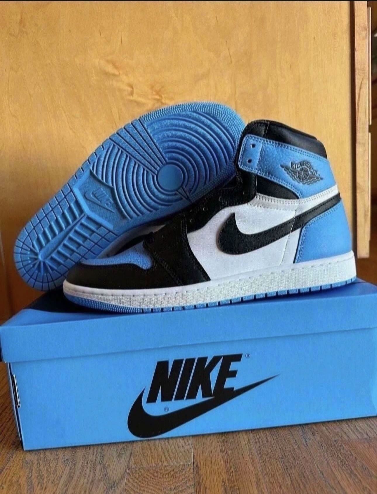 Nike Air Jordan 1 Retro High OG UNC Toe DZ5485-400 Men’s Size 12 Brand New 