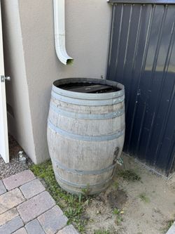 Water Barrel With Spout $200