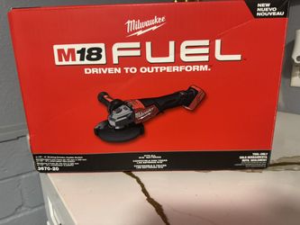 Milwaukee M18 Fuel 4-1/2” -6” Braking Grinder, Paddle Switch
