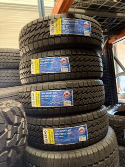 235/70R16 Set Of 4 Lion Sport A/T New Tires