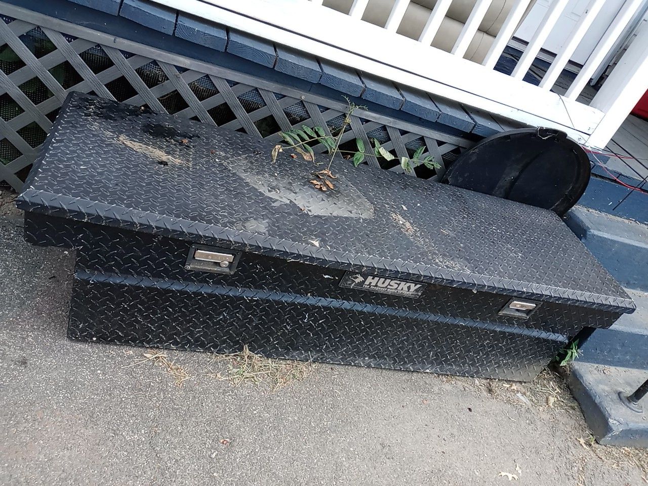 Husky tool box for back of truck
